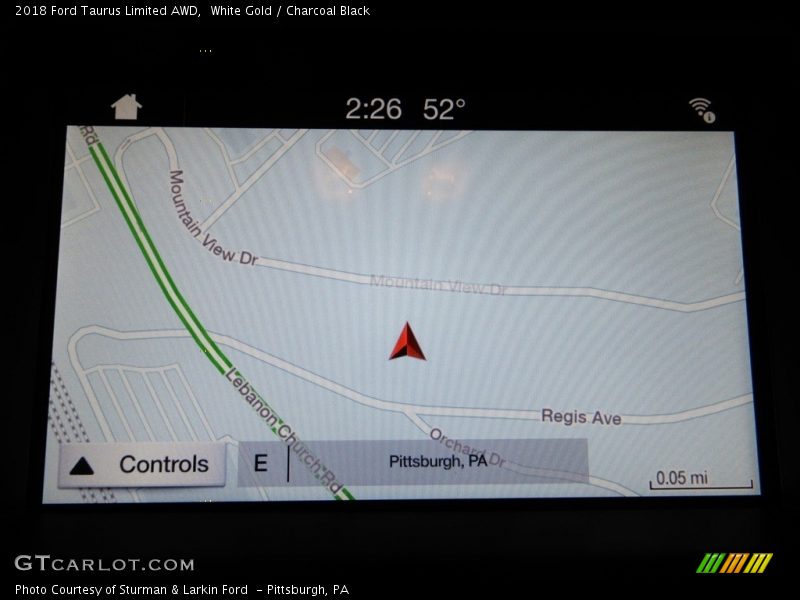 White Gold / Charcoal Black 2018 Ford Taurus Limited AWD