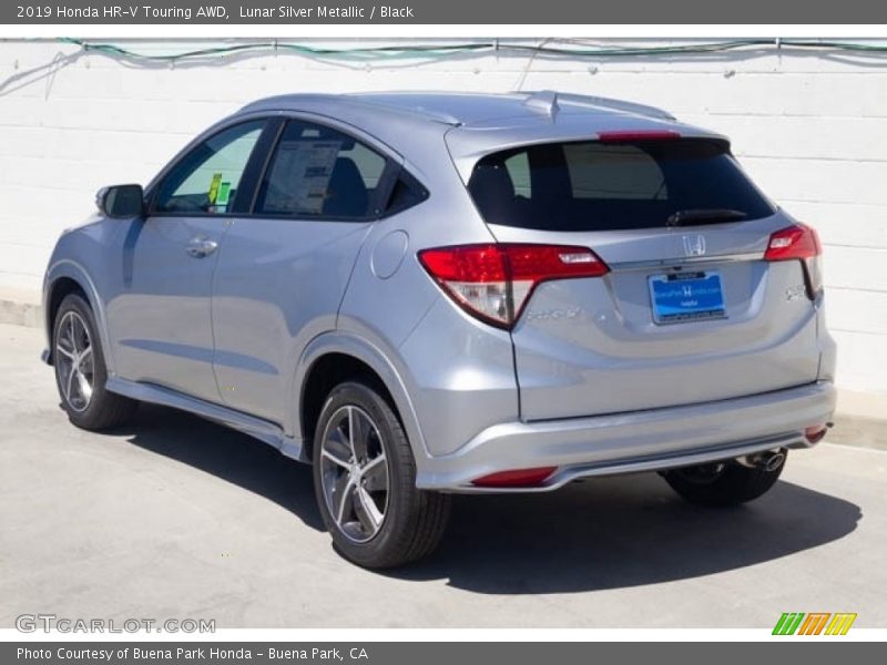 Lunar Silver Metallic / Black 2019 Honda HR-V Touring AWD