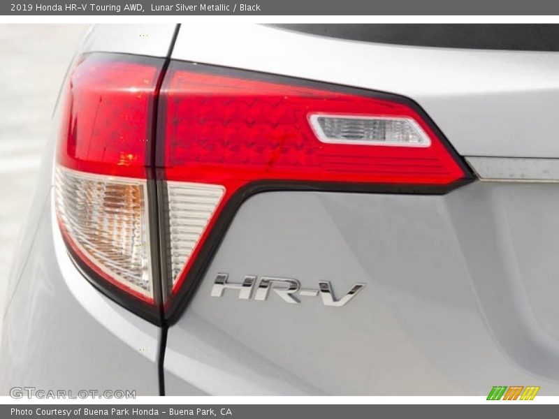 Lunar Silver Metallic / Black 2019 Honda HR-V Touring AWD