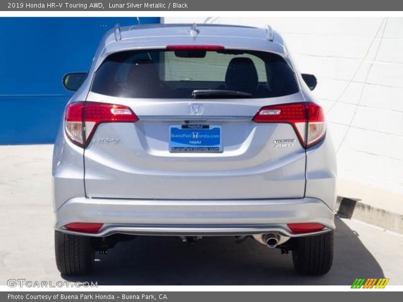 Lunar Silver Metallic / Black 2019 Honda HR-V Touring AWD