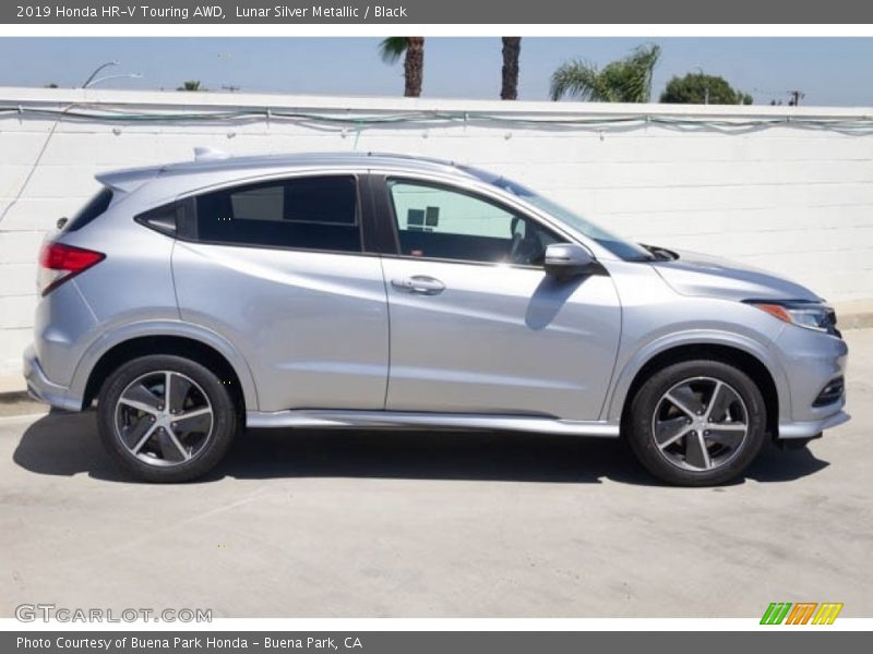 Lunar Silver Metallic / Black 2019 Honda HR-V Touring AWD