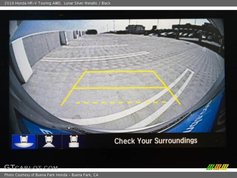 Lunar Silver Metallic / Black 2019 Honda HR-V Touring AWD
