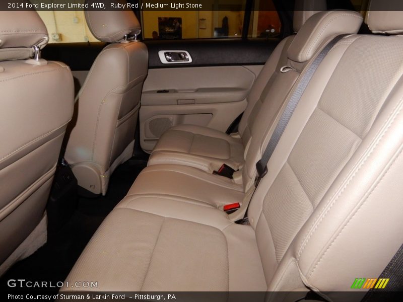 Ruby Red / Medium Light Stone 2014 Ford Explorer Limited 4WD