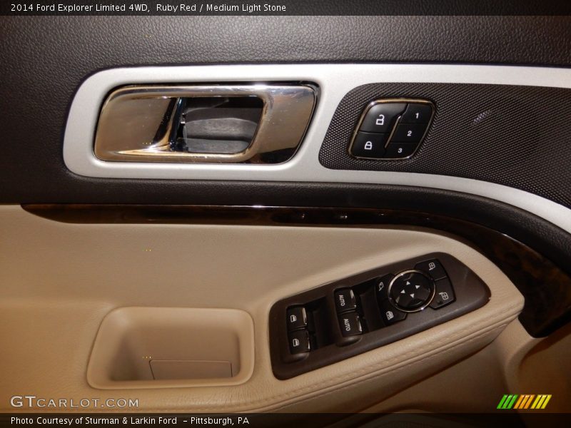 Ruby Red / Medium Light Stone 2014 Ford Explorer Limited 4WD