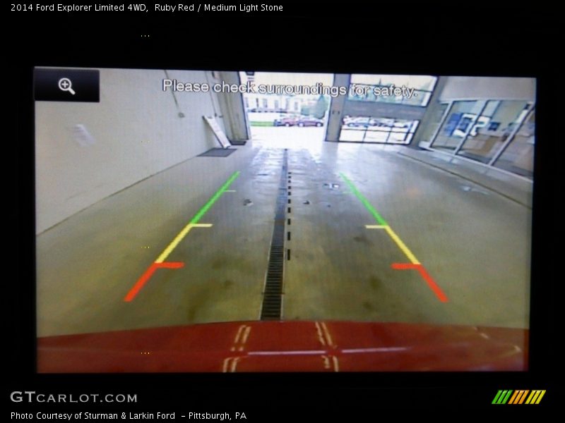 Ruby Red / Medium Light Stone 2014 Ford Explorer Limited 4WD