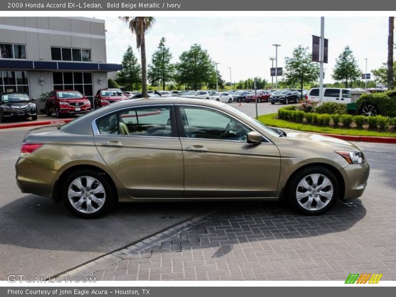 Bold Beige Metallic / Ivory 2009 Honda Accord EX-L Sedan