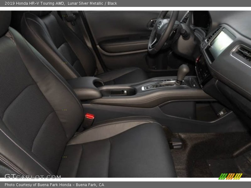 Lunar Silver Metallic / Black 2019 Honda HR-V Touring AWD
