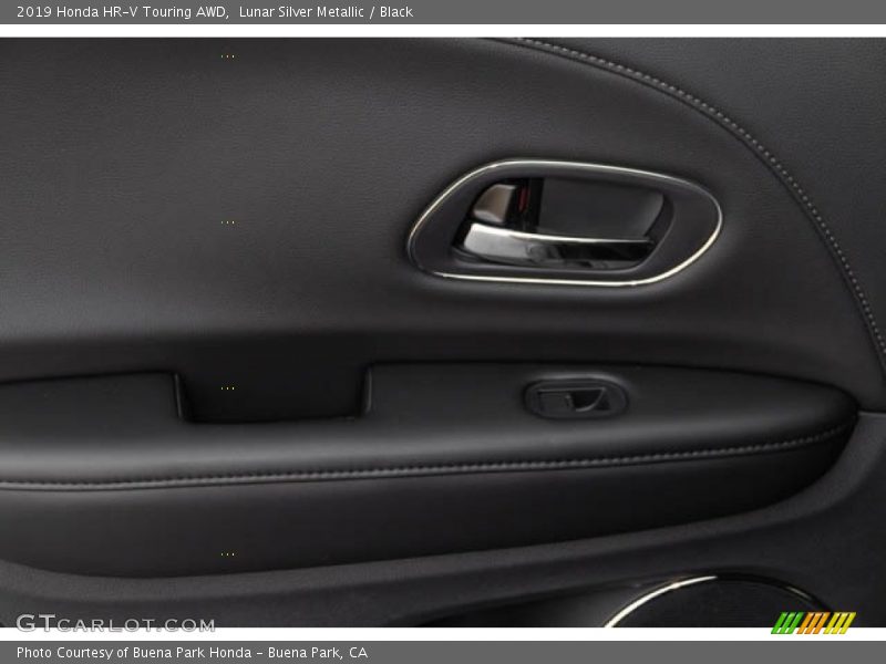 Lunar Silver Metallic / Black 2019 Honda HR-V Touring AWD