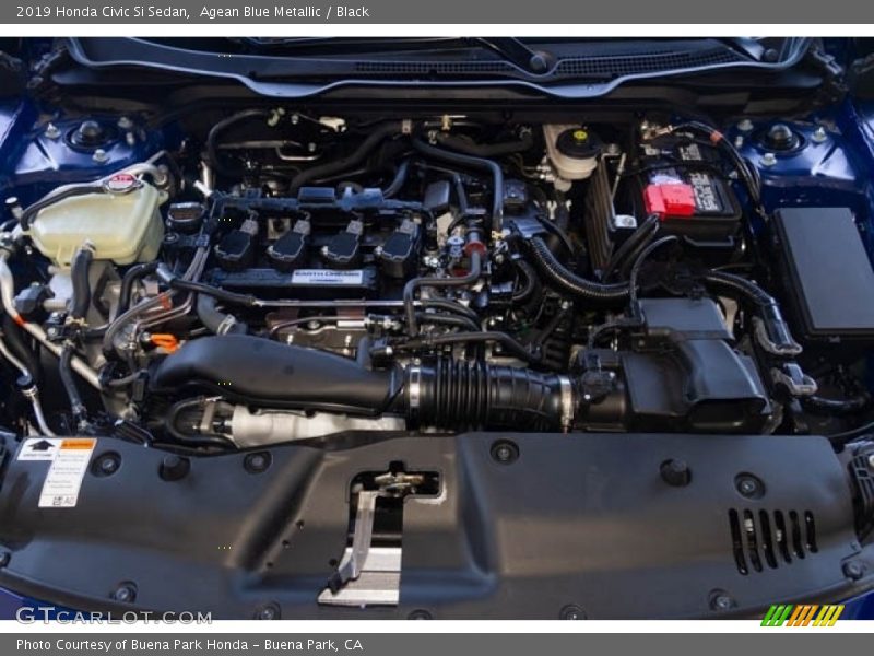  2019 Civic Si Sedan Engine - 1.5 Liter Turbocharged DOHC 16-Valve i-VTEC 4 Cylinder