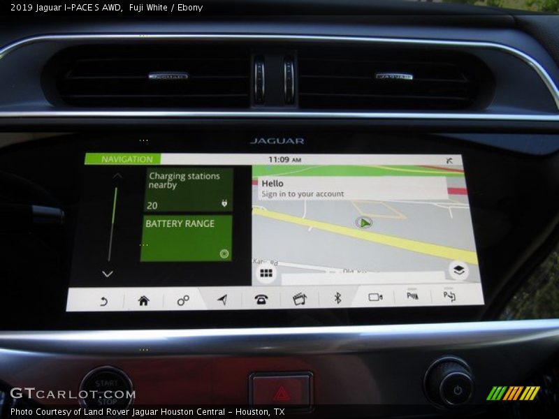Navigation of 2019 I-PACE S AWD