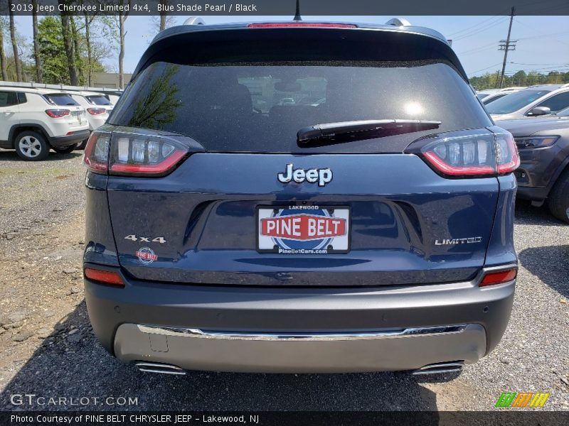 Blue Shade Pearl / Black 2019 Jeep Cherokee Limited 4x4