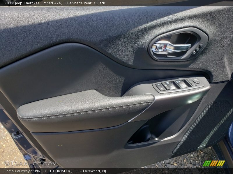 Blue Shade Pearl / Black 2019 Jeep Cherokee Limited 4x4
