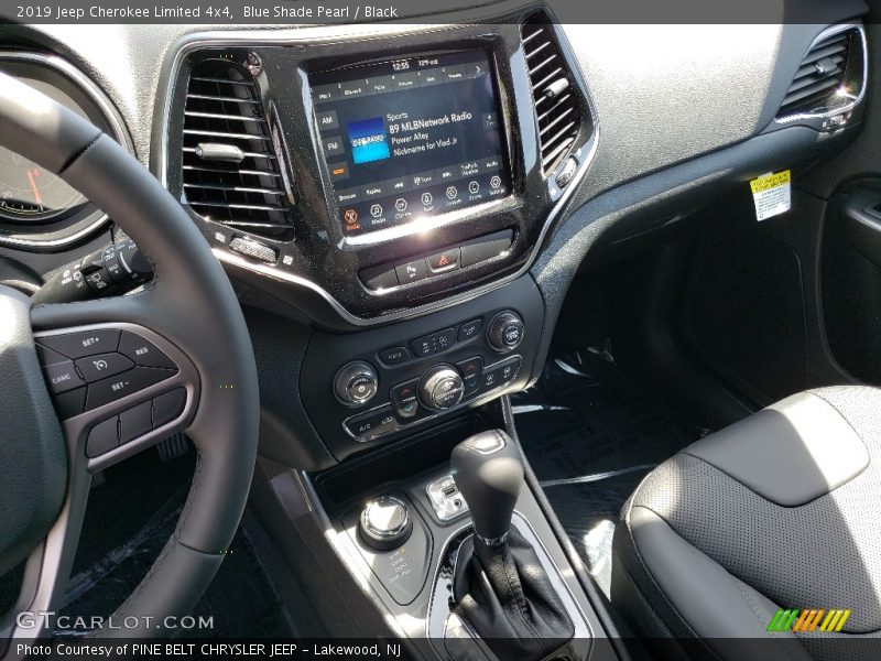 Blue Shade Pearl / Black 2019 Jeep Cherokee Limited 4x4