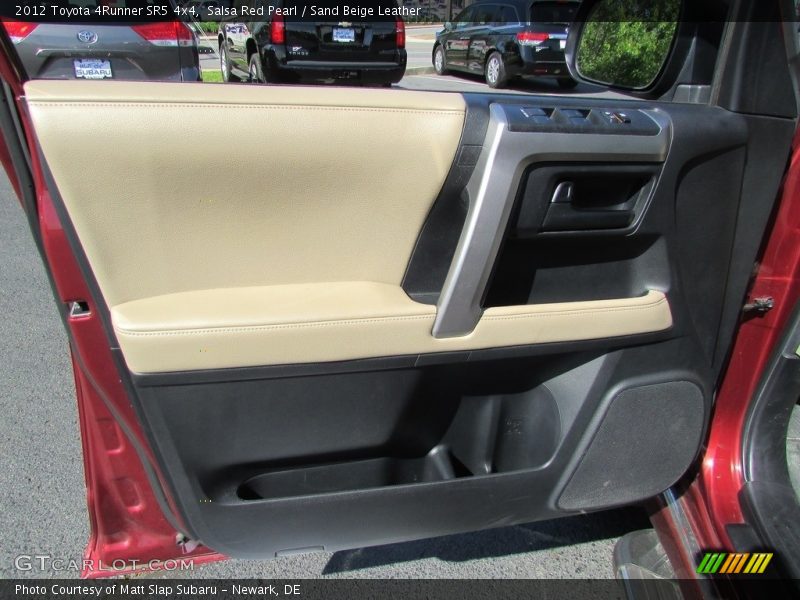 Salsa Red Pearl / Sand Beige Leather 2012 Toyota 4Runner SR5 4x4