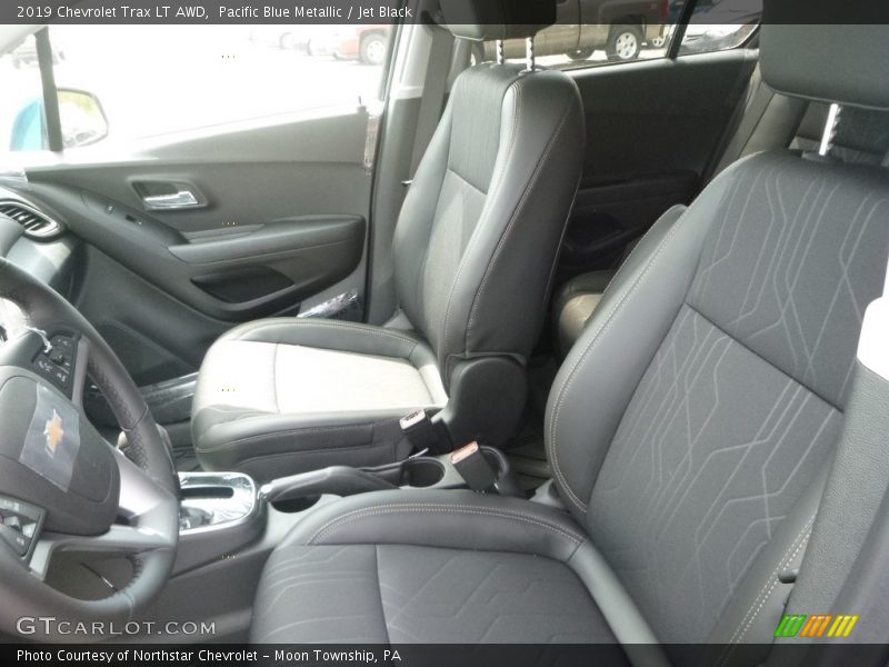 Pacific Blue Metallic / Jet Black 2019 Chevrolet Trax LT AWD