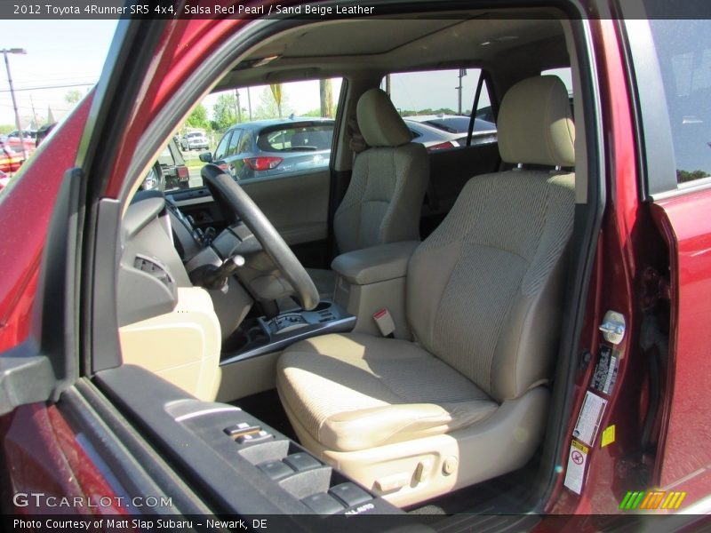 Salsa Red Pearl / Sand Beige Leather 2012 Toyota 4Runner SR5 4x4