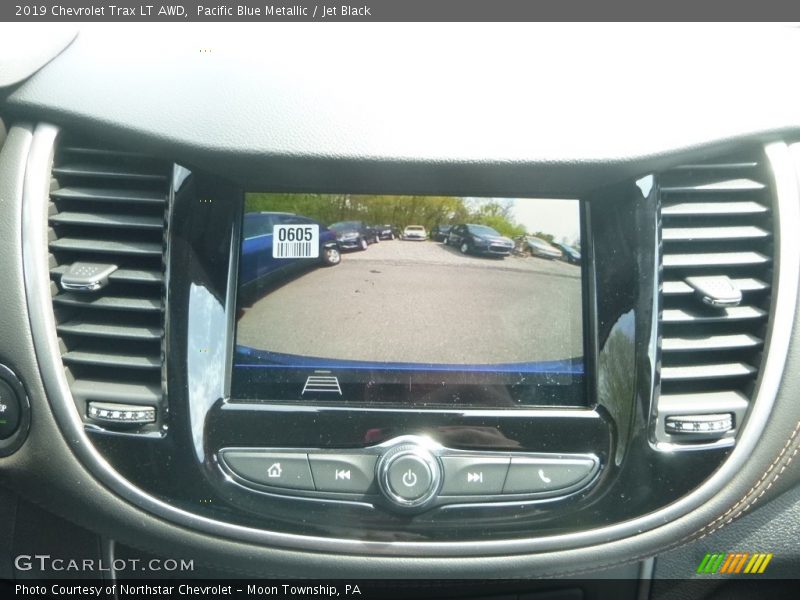Pacific Blue Metallic / Jet Black 2019 Chevrolet Trax LT AWD