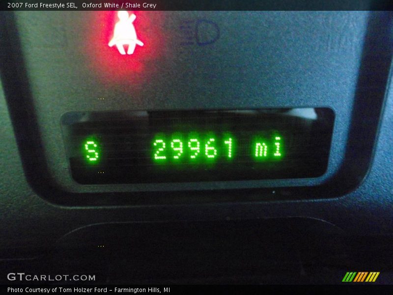 Oxford White / Shale Grey 2007 Ford Freestyle SEL