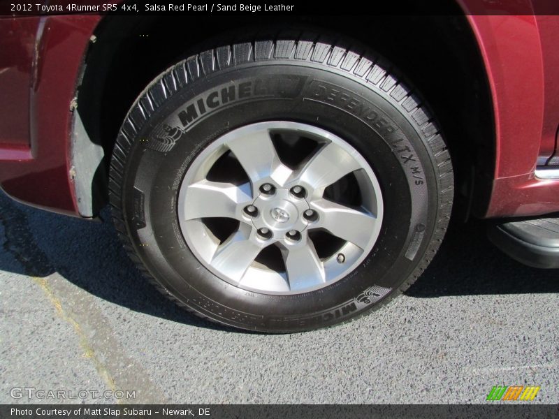 Salsa Red Pearl / Sand Beige Leather 2012 Toyota 4Runner SR5 4x4