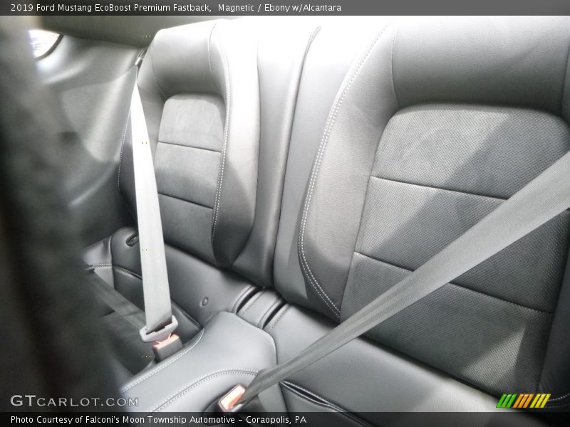 Magnetic / Ebony w/Alcantara 2019 Ford Mustang EcoBoost Premium Fastback