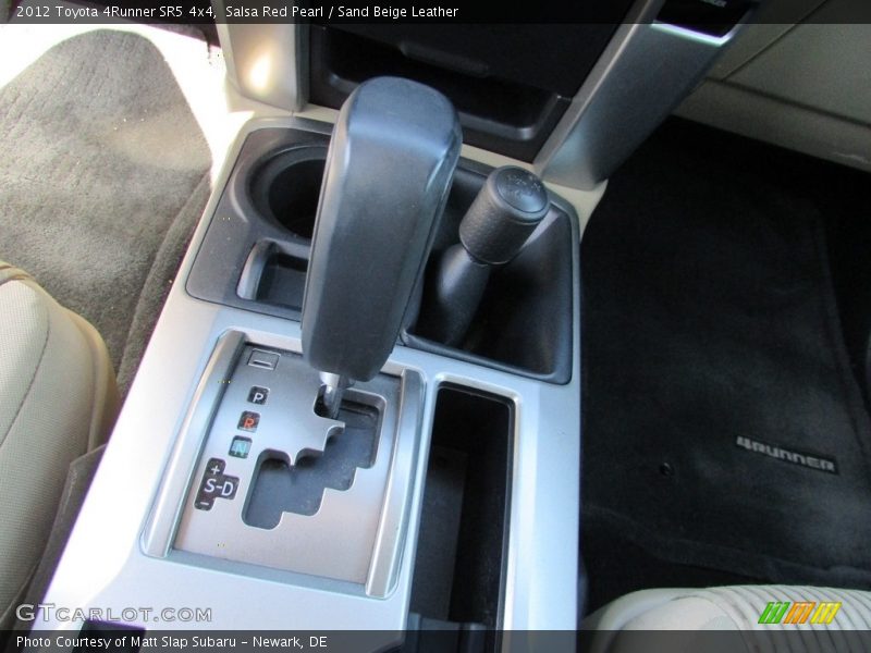 Salsa Red Pearl / Sand Beige Leather 2012 Toyota 4Runner SR5 4x4