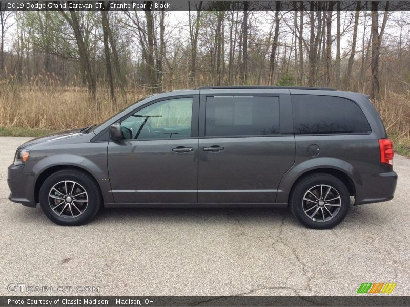 Granite Pearl / Black 2019 Dodge Grand Caravan GT