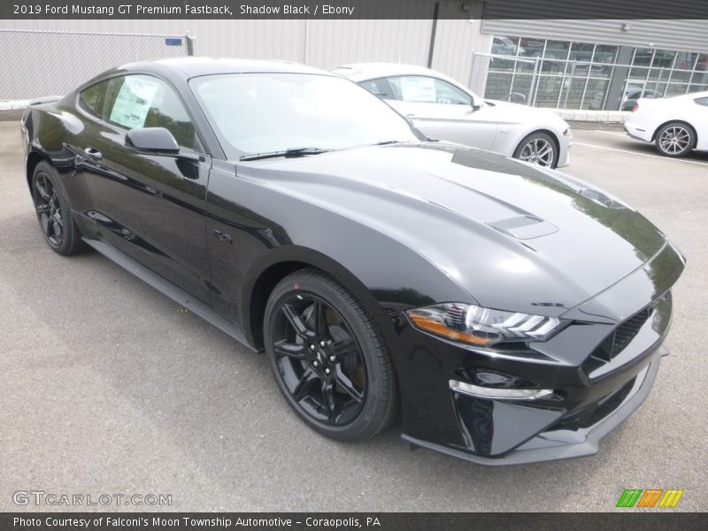 Shadow Black / Ebony 2019 Ford Mustang GT Premium Fastback