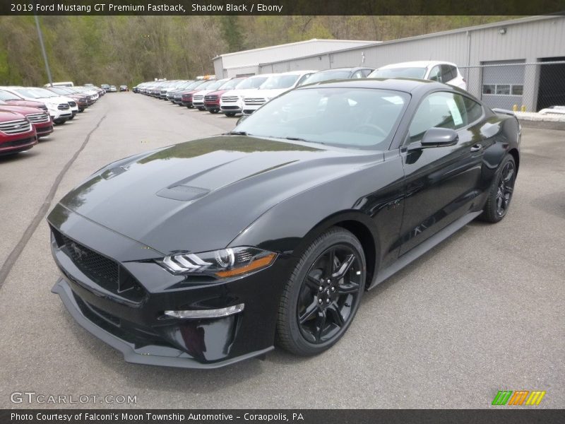 Shadow Black / Ebony 2019 Ford Mustang GT Premium Fastback