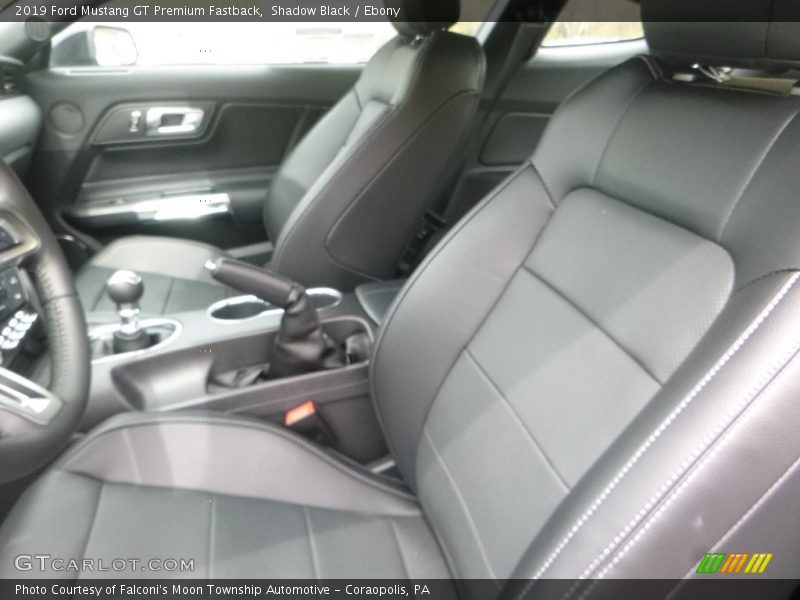 Shadow Black / Ebony 2019 Ford Mustang GT Premium Fastback