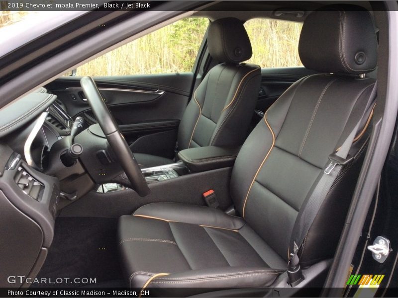 Front Seat of 2019 Impala Premier