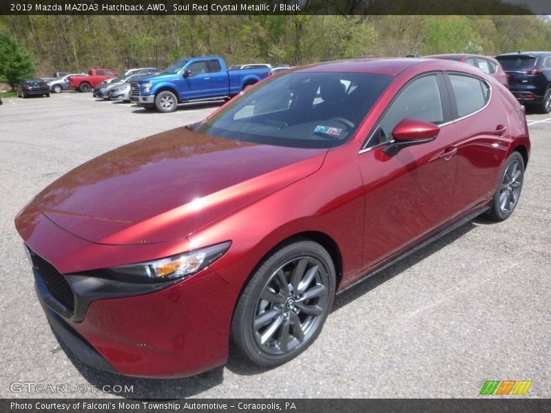 Front 3/4 View of 2019 MAZDA3 Hatchback AWD
