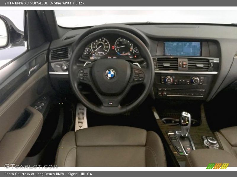 Alpine White / Black 2014 BMW X3 xDrive28i