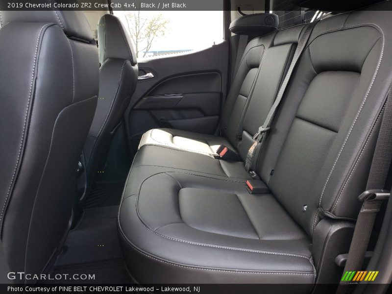 Rear Seat of 2019 Colorado ZR2 Crew Cab 4x4