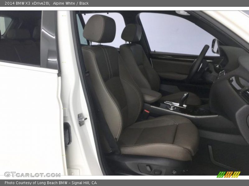 Alpine White / Black 2014 BMW X3 xDrive28i