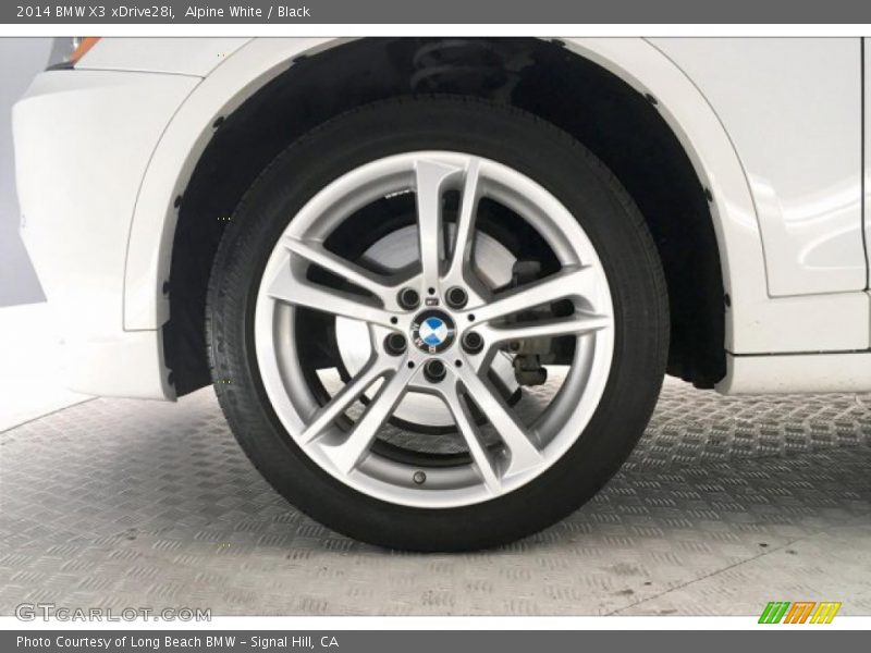 Alpine White / Black 2014 BMW X3 xDrive28i