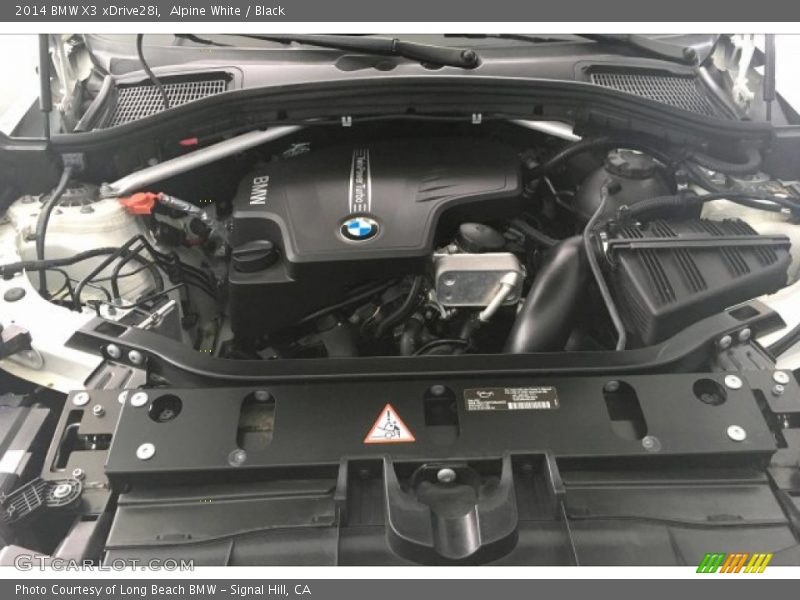 Alpine White / Black 2014 BMW X3 xDrive28i