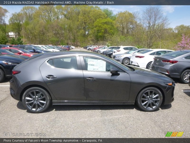  2019 MAZDA3 Hatchback Preferred AWD Machine Gray Metallic