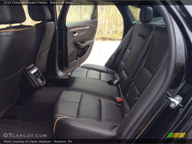 Rear Seat of 2019 Impala Premier