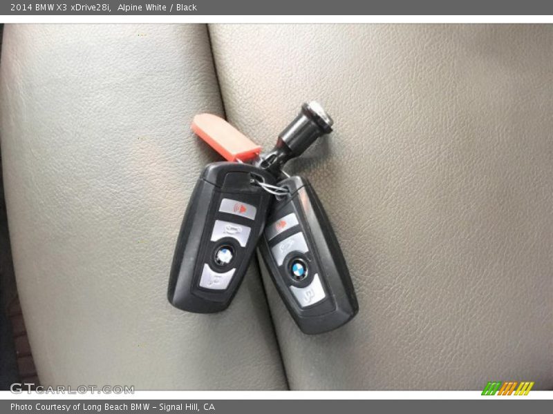 Alpine White / Black 2014 BMW X3 xDrive28i