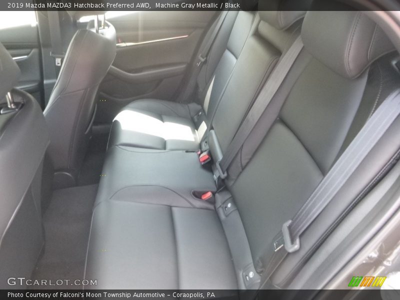 Machine Gray Metallic / Black 2019 Mazda MAZDA3 Hatchback Preferred AWD