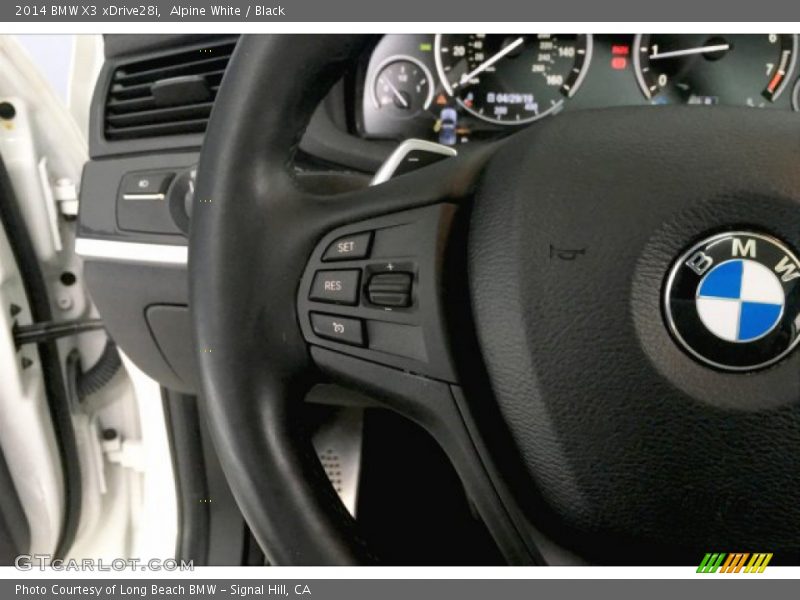 Alpine White / Black 2014 BMW X3 xDrive28i