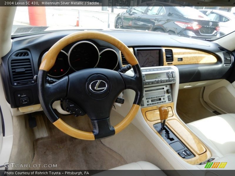 Millennium Silver Metallic / Saddle 2004 Lexus SC 430