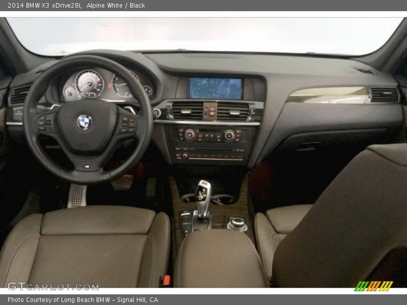Alpine White / Black 2014 BMW X3 xDrive28i