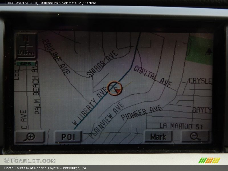 Millennium Silver Metallic / Saddle 2004 Lexus SC 430