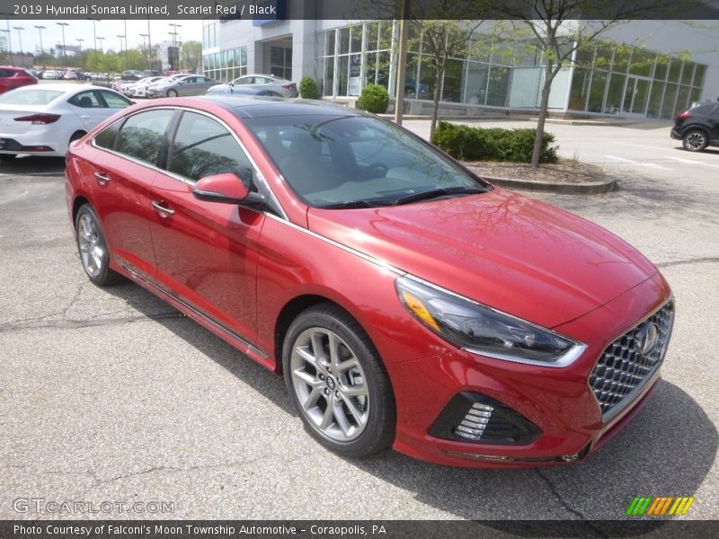 Front 3/4 View of 2019 Sonata Limited