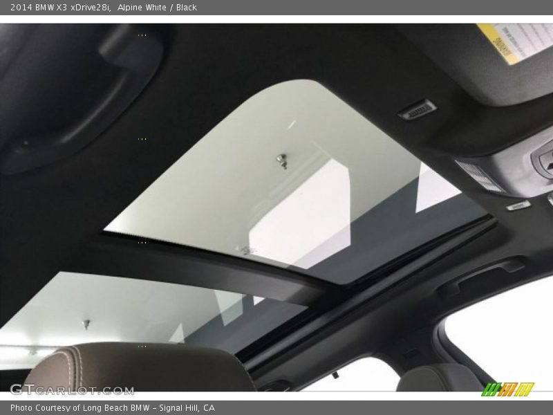 Alpine White / Black 2014 BMW X3 xDrive28i