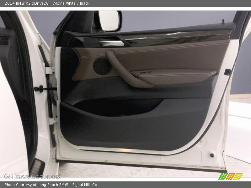 Alpine White / Black 2014 BMW X3 xDrive28i