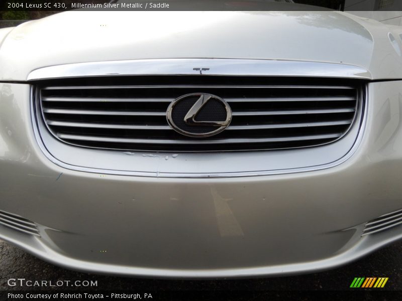 Millennium Silver Metallic / Saddle 2004 Lexus SC 430