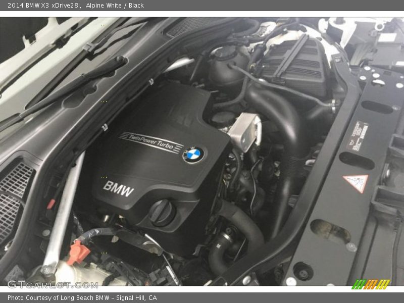Alpine White / Black 2014 BMW X3 xDrive28i