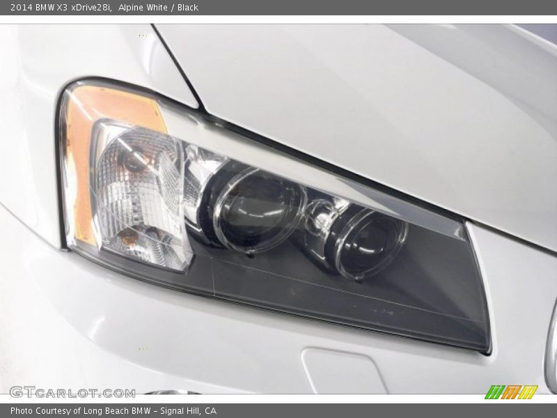Alpine White / Black 2014 BMW X3 xDrive28i